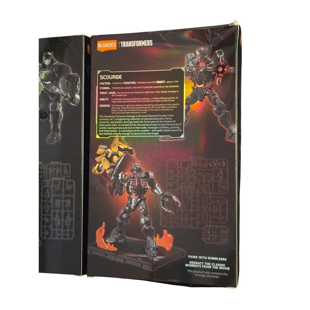 Blokees Transformers Megatron Optimus Primal Scourge Model‎ Kits Lot of 3 - NEW